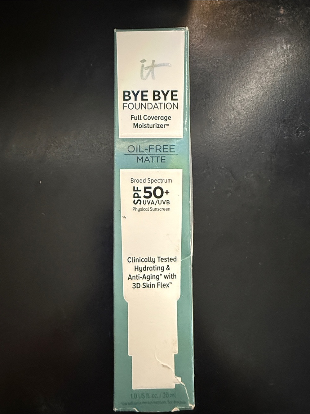 IT Cosmetics Bye Bye Foundation Oil-Free Matte SPF 50+ (Aqua/White)